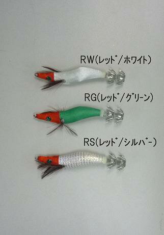 Rakuten - メタルエギ 12号 RS NPK ナカジマ (2578) メタルスッテ レッドシルバー