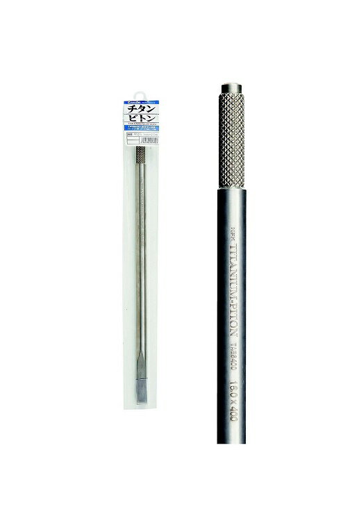 樂天商城 - チタンピトン [16φ×500mm(ローレット部16φ)] NPK(ナカジマ)(2634)