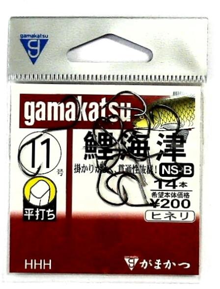 釣針 鯉海津 11号 がまかつ GAMAKATS #392802