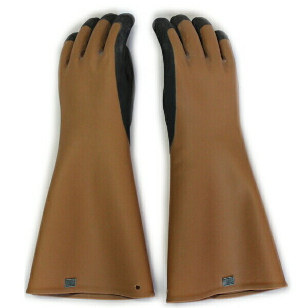 水産 手袋 長 40cm アメ 弘進ゴム フリーサイズ 5本指 弘進ゴム J0003BA[TI]