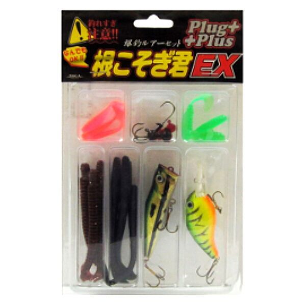 ルアーセット バスフィッシング 淡水 solfiesta ソルフェスタ 根こそぎ君EX [ML]