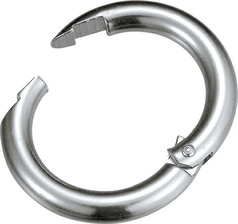 コメント チェーンキャッチです。メーカー：浅野金属工業品名：チェーンキャッチ一度ツメが引っかかると、固定されます。※材質：SUS304※寸法表数値は下図のように閉じたときのものです。※スリング等、物を吊る場合において使用しないでください。※注意：横にヒネるとはずれる場合があります。サイズ(mm):4d(mm):4D(mm):20重量(g):7使用荷重(kg):10