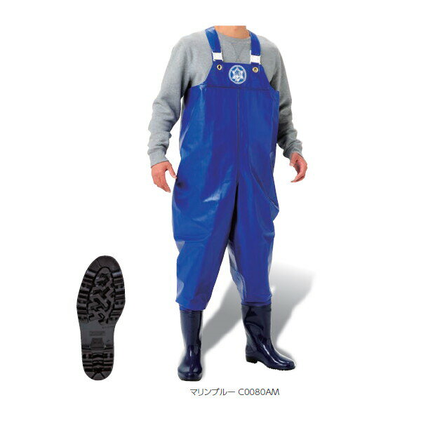 マリンキング軽快胴付長 (弘進ゴム/KOHSHIN) ウェーダー