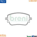 【超低ダスト】 ベンツ CLAシューティングブレーク C118 118647M リア ブレーキパッド Mercedes-Benz メルセデス・ベンツ breni | CLA250