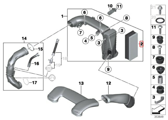 BMW X5(F15) KS30S用 エアフィルター ☆送料無料☆