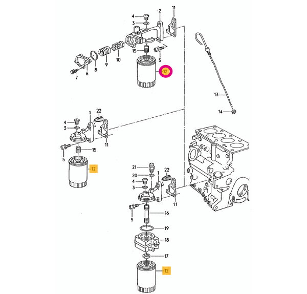 VW コラード 50PG 純正エンジンオイル＋オイルフィルターセット Volkswagen フォルクスワーゲン | G60