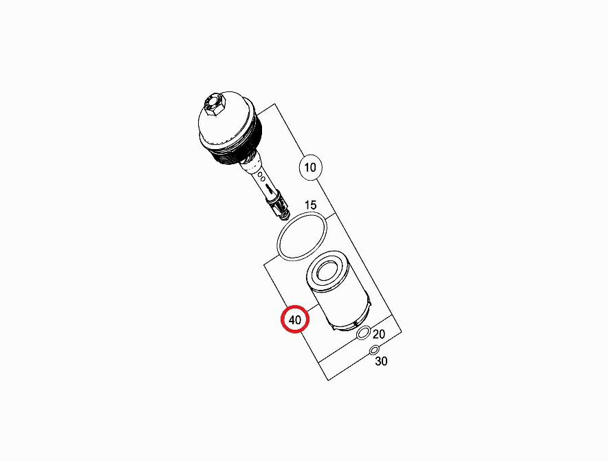 ベンツ Bクラス(W246) 246242用 オイルフィルター Mercedes-Benz メルセデス・ベンツ ☆送料無料☆