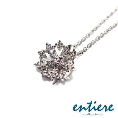 Rakuten - ネックレス レディース シンプル 結晶 雪 冬 entiere アンティエーレ N1076