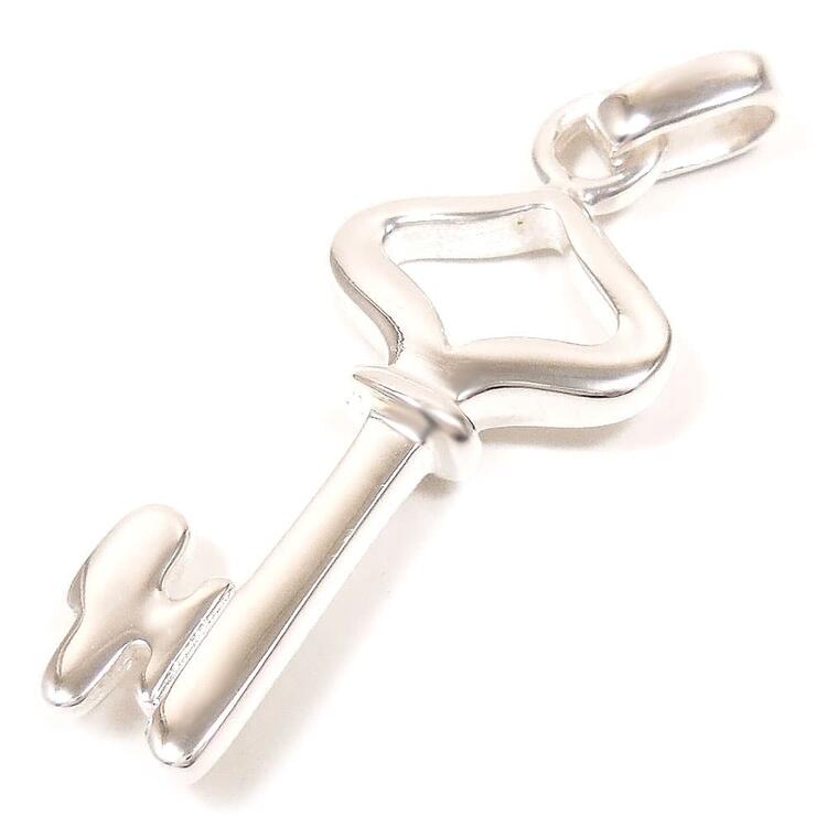 チャーム ペンダントトップ シルバー925 鍵 かぎ イタリア製 サツルノ インポート レディース メンズ