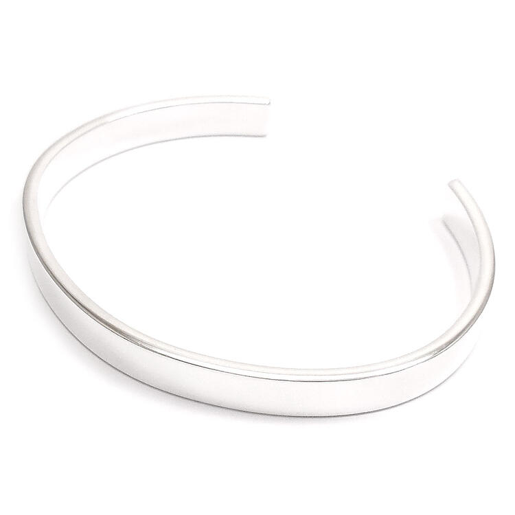 entiere アンティエーレ バングル フラット プレーン シルバー925 レディース 名入れ・刻印(別料金)