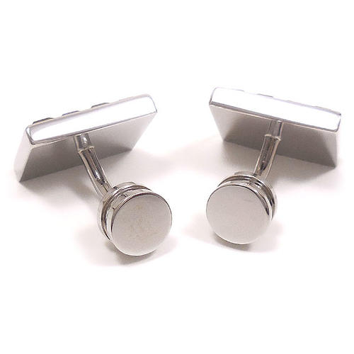 カフスボタン カフリンクス メンズ 紳士 シンプル キラキラ ピンク クリスタルガラス 綺麗 上品 人気 おしゃれ 結婚式 スーツ 飾り