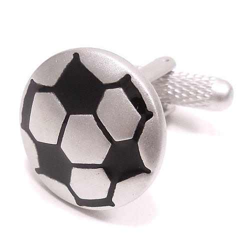 カフスボタン カフリンクス サッカーボール 蹴球