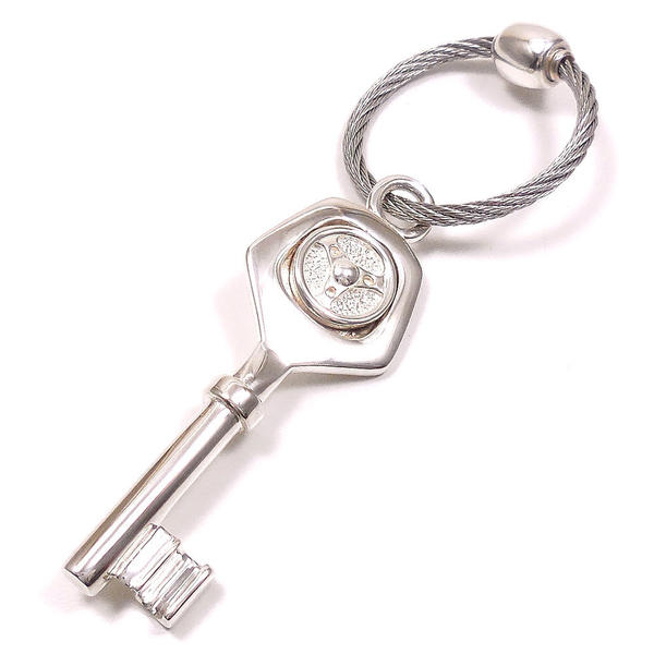 Rakuten - キーリング キーホルダー シルバー925 鍵 イタリア製 サツルノ インポート プレゼント ギフト