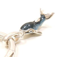 クジラのシルバーキーリング