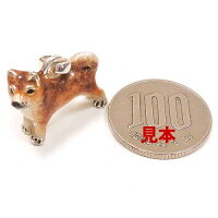 サツルノ:柴犬のシルバーチャーム