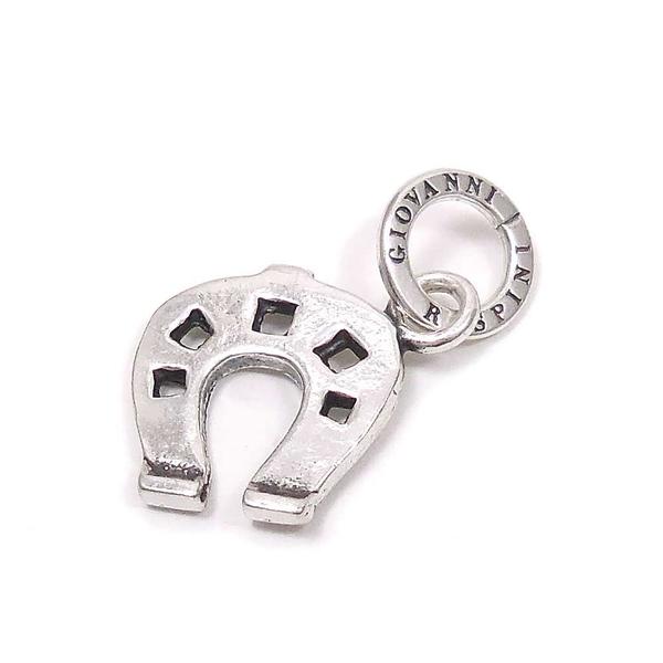 チャーム ペンダントトップ シルバー925 いぶし銀 馬蹄 小 イタリア製 GIOVANNI RASPINI ジョバンニ・ラスピーニ インポート レディース メ...