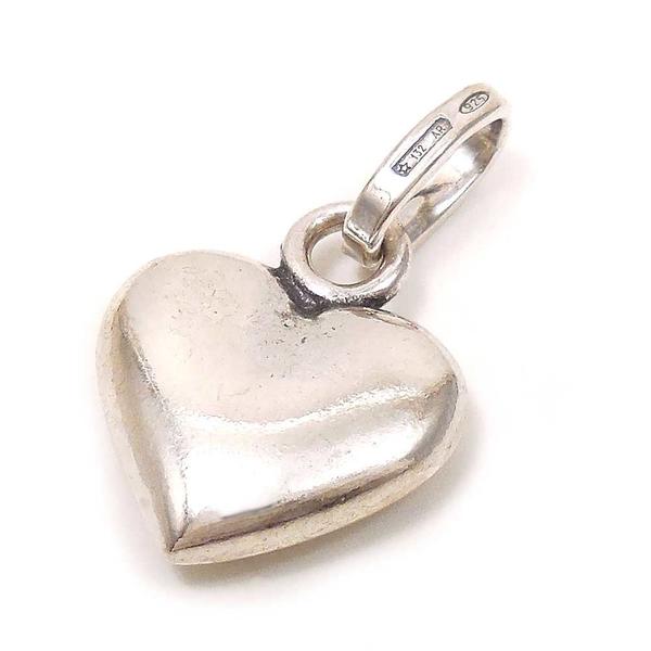 チャーム ペンダントトップ シルバー925 いぶし銀 ハート イタリア製 GIOVANNI RASPINI ジョバンニ・ラスピーニ インポート レディース メン...