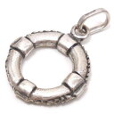 チャーム ペンダントトップ シルバー925 いぶし銀 浮き輪 イタリア製 GIOVANNI RASPINI ジョバンニ・ラスピーニ インポート レディース メン...