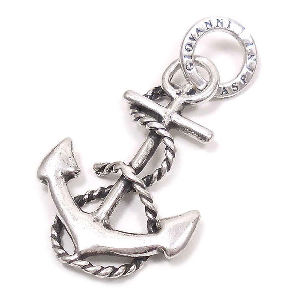 チャーム ペンダントトップ シルバー925 いぶし銀 錨 アンカー イタリア製 GIOVANNI RASPINI ジョバンニ・ラスピーニ インポート レディース...