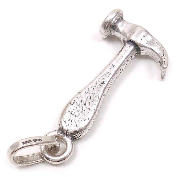 チャーム ペンダントトップ シルバー925 いぶし銀 ハンマー かなづち イタリア製 GIOVANNI RASPINI ジョバンニ・ラスピーニ インポート レデ...