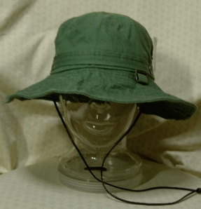 【レディス アドベンチャーハット グリン無地】【旅&カジュアル】【スポーツ&アウトドア】無地テンガロン系サファリハット<緑系:かぶり口ぐるり約59cm>【帽子】【uvカット】【トレッキング】【カメラ女子】【釣女】【ゴルフ】