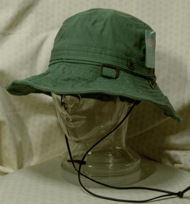 【レディス アドベンチャーハット グリン無地】【旅&カジュアル】【スポーツ&アウトドア】無地テンガロン系サファリハット<緑系:かぶり口ぐるり約59cm>【帽子】【uvカット】【トレッキング】【カメラ女子】【釣女】【ゴルフ】