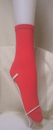 【レディス 赤無地 ソックス】【赤色】日本生地使用、日本生産、カラー無地ソックス<赤無地:22−24cm>【オーバーニーソックス】【ハイソックス】【靴下】【カープ女子】【制服】【ユニフォーム】