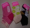 【春 3足1セット♪】【送料無料!】レディス スニーカーソックス<3デザイン1組:23−25cm>【201280128012】【靴下】【スポーツソッ...