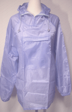【防寒、雨、風、雪、アウトドア!】レディス ポケッタブル ヤッケ(淡紫)<パープル:Mサイズ>【サバイバル】【スポーツ&アウトドア】撥水加工の無地プルオーバーヤ...