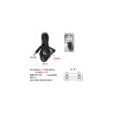 3.5φ(4極)ケーブル(オス⇔オス)/片側直角/OFC/金メッキ/3m(3C-W435-30A)