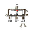 【デジタル対応】アンテナ3分配器(2K/4K/8K対応/10〜3224MHz) (F-3V)