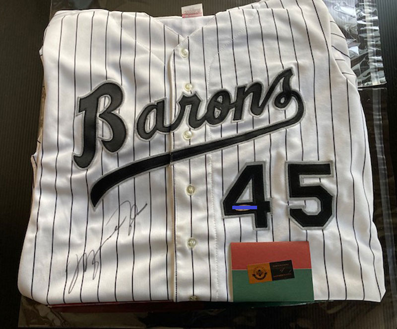 ޥ롦硼ľɮBirmingham Barons Baseball Jersey UDA