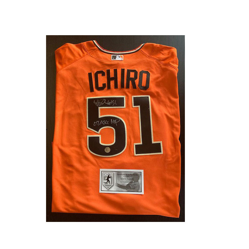 【祝殿堂入り】イチロー直筆サイン入り 2007年MLB ALL-STAR JERSEY MVP【額入り】