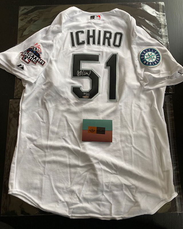 イチロー直筆サイン入り 2003年MLB ALL-STAR JERSEY UDA