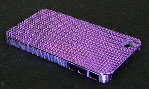 iPhone4pn[hN[P[X/p[v^bN yIP4SC18-Purplez