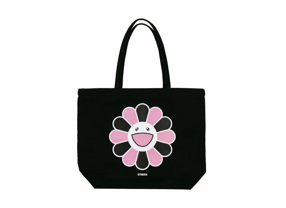 Takashi Murakami x BLACKPINK In Your Area Tote Bag Black /村上隆 x ブラックピンク イン ユア エリア トートバッグ ブラック