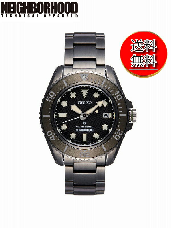 【5/20日限定★P最大19倍★5の日 店舗P2倍 SUP★要エントリー】【新品/あす楽】Seiko Prospex Diver Scuba NEIGHBORHOOD Limited Edition SBDJ059 国内限定1,200本 /ネイバーフッド セイコー 腕時計 時計