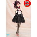 【新品/送料無料】ボークス ドルパ京都13 ビターカシス・コルセットドレス+ソックス 2種セット ドール服 ドレス SD/DDに