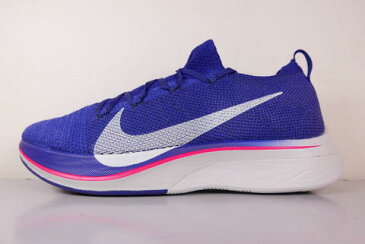 【新古品・未使用品】国内黒タグ　NIKE ZOOM VAPORFLY 4％ FLYKNIT AJ3857-400　青　ヴェイパーフライ フライニット28cm スニーカー/ランニング・マラソン・駅伝に【中古】