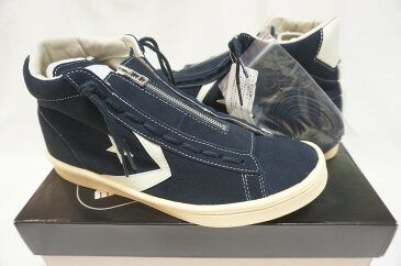 【8/30限定★P最大5倍+店舗P2倍★要エントリー】【未使用品/あす楽】nonnative converse PRO LEATHER HI NAVY 27cm ノンネイティブ コンバース プロレザー ハイ ネイビー　スウェード 国内正規品 ノンネイティブxコンバース【中古】