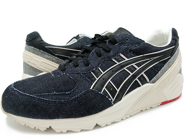 【新品/あす楽】岡山デニムOKAYAMA DENIM x ASICS（アシックス） GEL-SIGHT DENIM NAVY/BLACK US9.5/27.5cm/アシックス/スニーカー