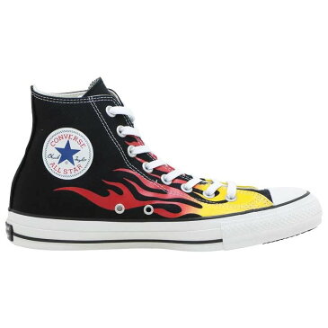 【新古品・未使用品】2019　CONVERSE コンバース オールスター イグナイト ハイ ブラック ファイヤーパターン 27cm【中古】