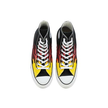 【新古品・未使用品】2019　CONVERSE コンバース オールスター イグナイト ハイ ブラック ファイヤーパターン 27cm【中古】