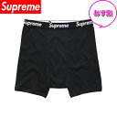 【未使用品/あす楽】国内品 Supreme シュプリーム 2024SS ヘインズhanes ボクサーブリーフパンツ黒M 1枚/パンツ ブリーフ トランクス 下着 ポイント消化 防犯対策 お試し【中古】