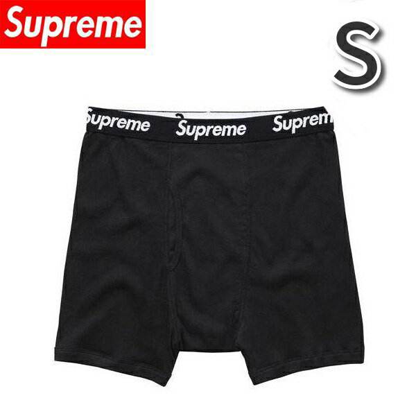 【未使用品/あす楽】国内品 Supreme(シュプリーム）2024SS ヘインズhanes ボクサーブリーフパンツ黒S 1枚/パンツ ブリーフ トランクス 下着 ポイント消化 防犯対策 お試し 女性にも【中古】