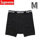 【未使用品/あす楽】国内品 Supreme(シュプリーム）2024SS ヘインズhanes ボクサーブリーフパンツ黒M 1枚/パンツ ブリーフ トランクス 下着 ポイント消化 防犯対策 お試し【中古】