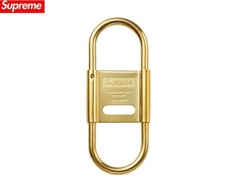  Supreme(シュプリーム） 2024SS CDW Delta Carabiner Gold カラビナ ゴールド