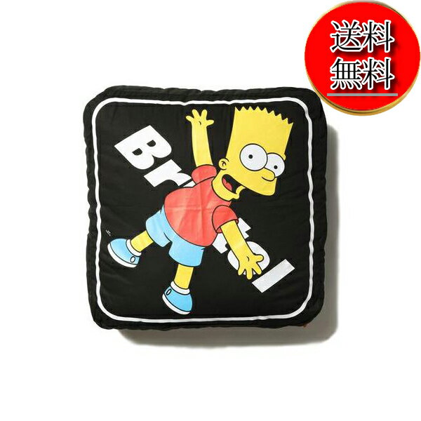 【新品/あす楽】F.C.R.B. x THE SIMPSONS EMBLEM CUSHION /FCRB シンプソンズ　クッション/ソフ　ソフネット