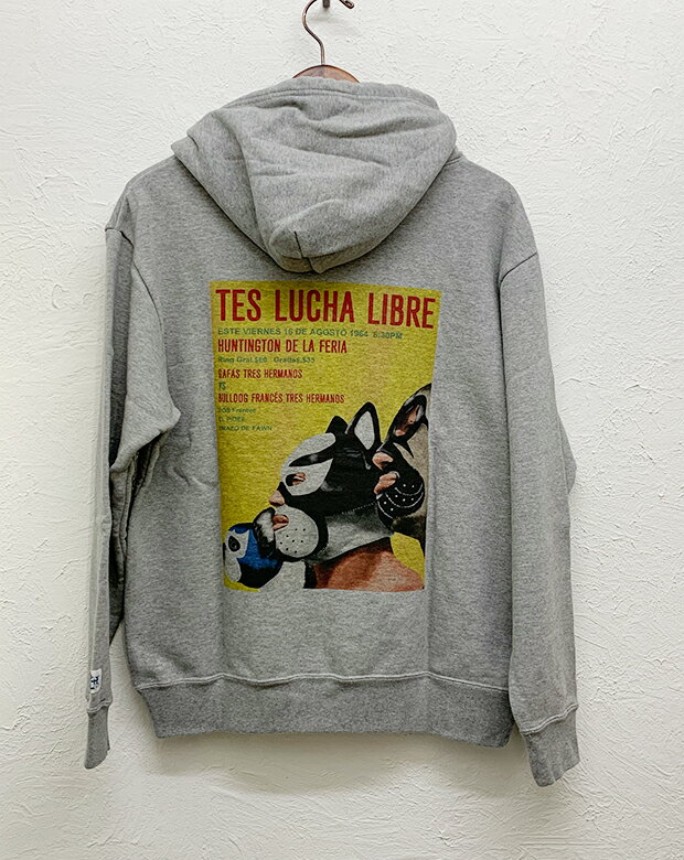 The endless summer TES テス (TES LUCHA LIBRE SWEAT PARKA / スウェットパーカー)スウェットパーカーフレブル