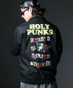 glamb 2024 Spring collection お取り寄せ商品【Holy Punks Blouson / ホーリーパンクスブルゾン】ご注文より14日前後のお届け予定。バックプリント ブルゾン 春物